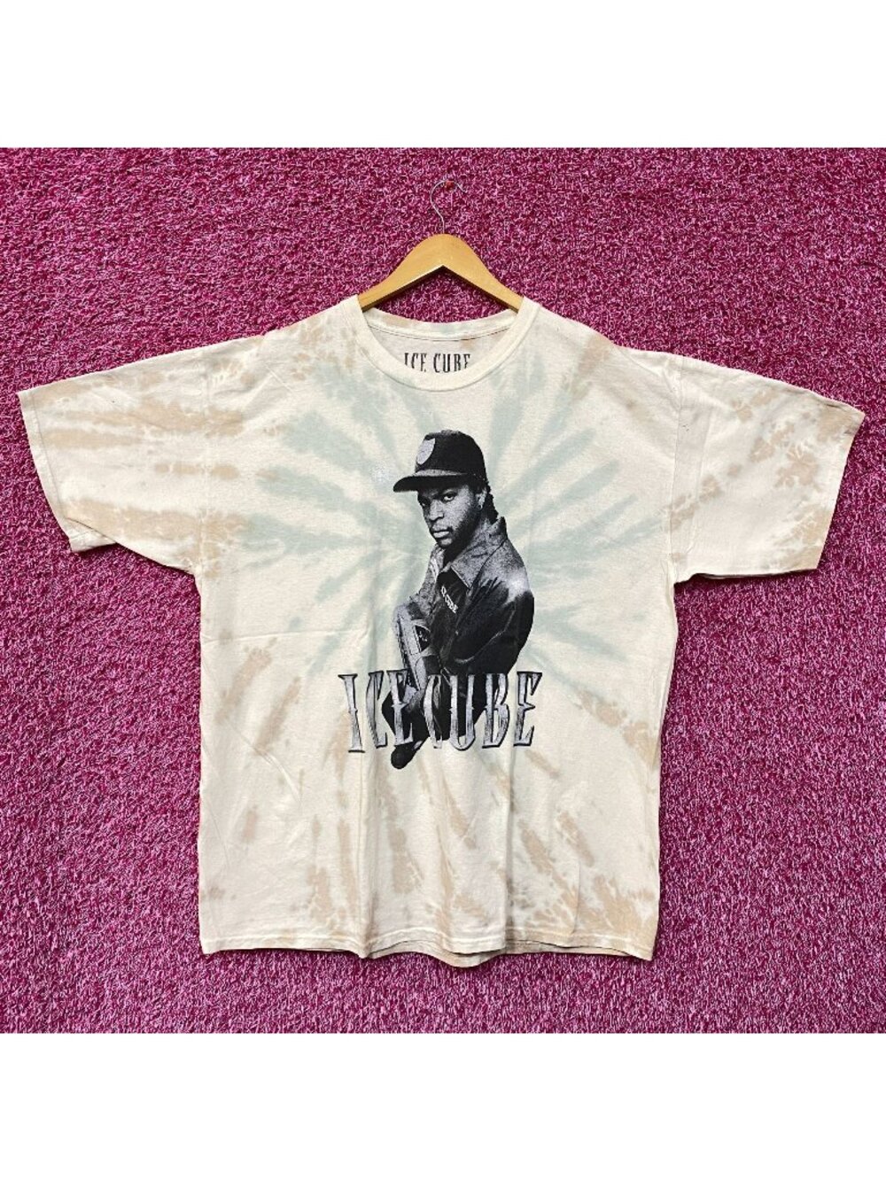 Ice Cube AmeriKKKas Most Wanted Oversized Rap Tie Dye XL